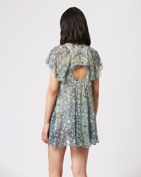 ROBE EN SOIE ODILE Isabel Marant seconde vie