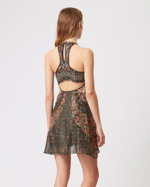ROBE EN SOIE ORFRA Isabel Marant seconde vie