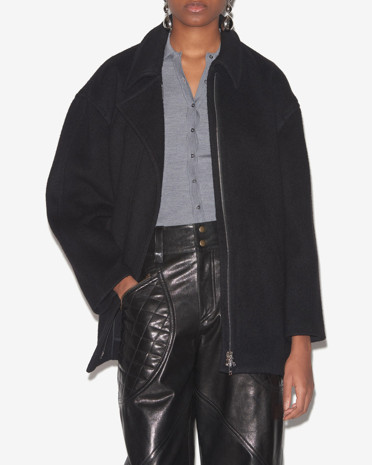 MANTEAU EVELINE Isabel Marant seconde vie