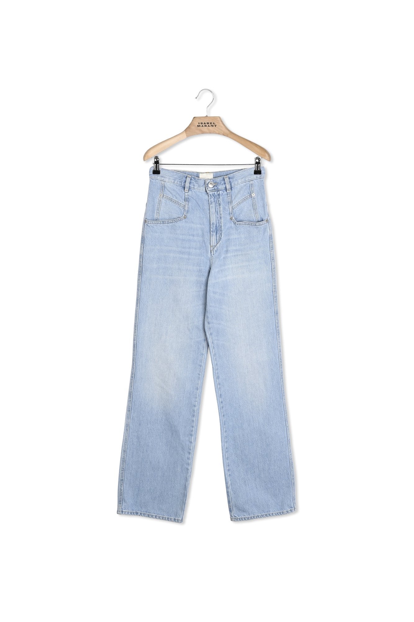 PANTALON EN DENIM DILESKOA Faume - seconde main