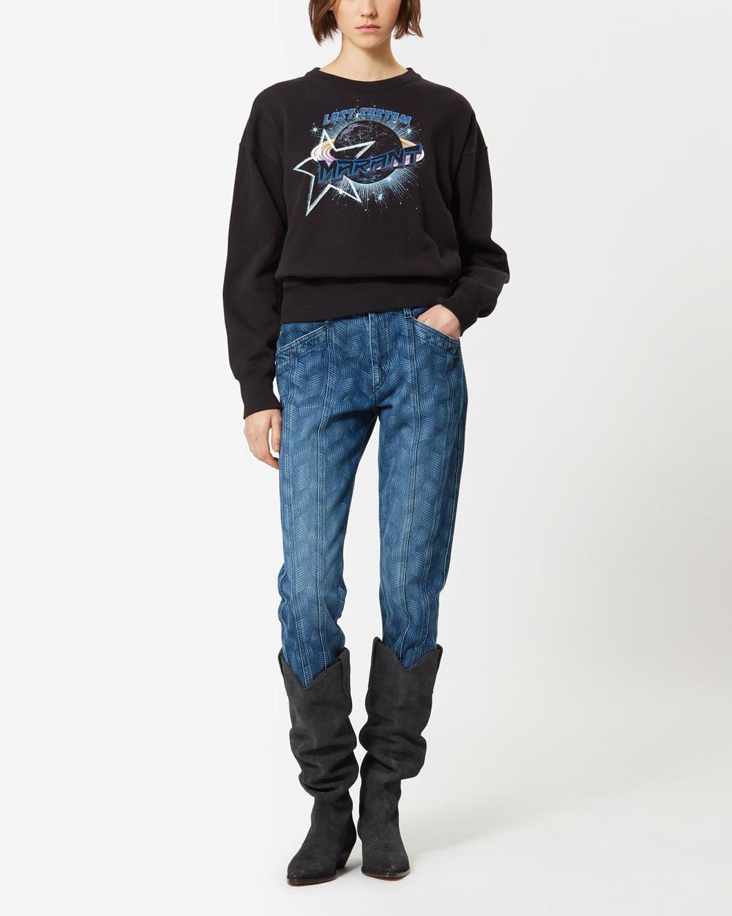 SWEATSHIRT MOBYLI Isabel Marant seconde vie