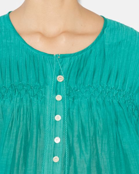 HAUT EN COTON UNI ABADI Faume - seconde main