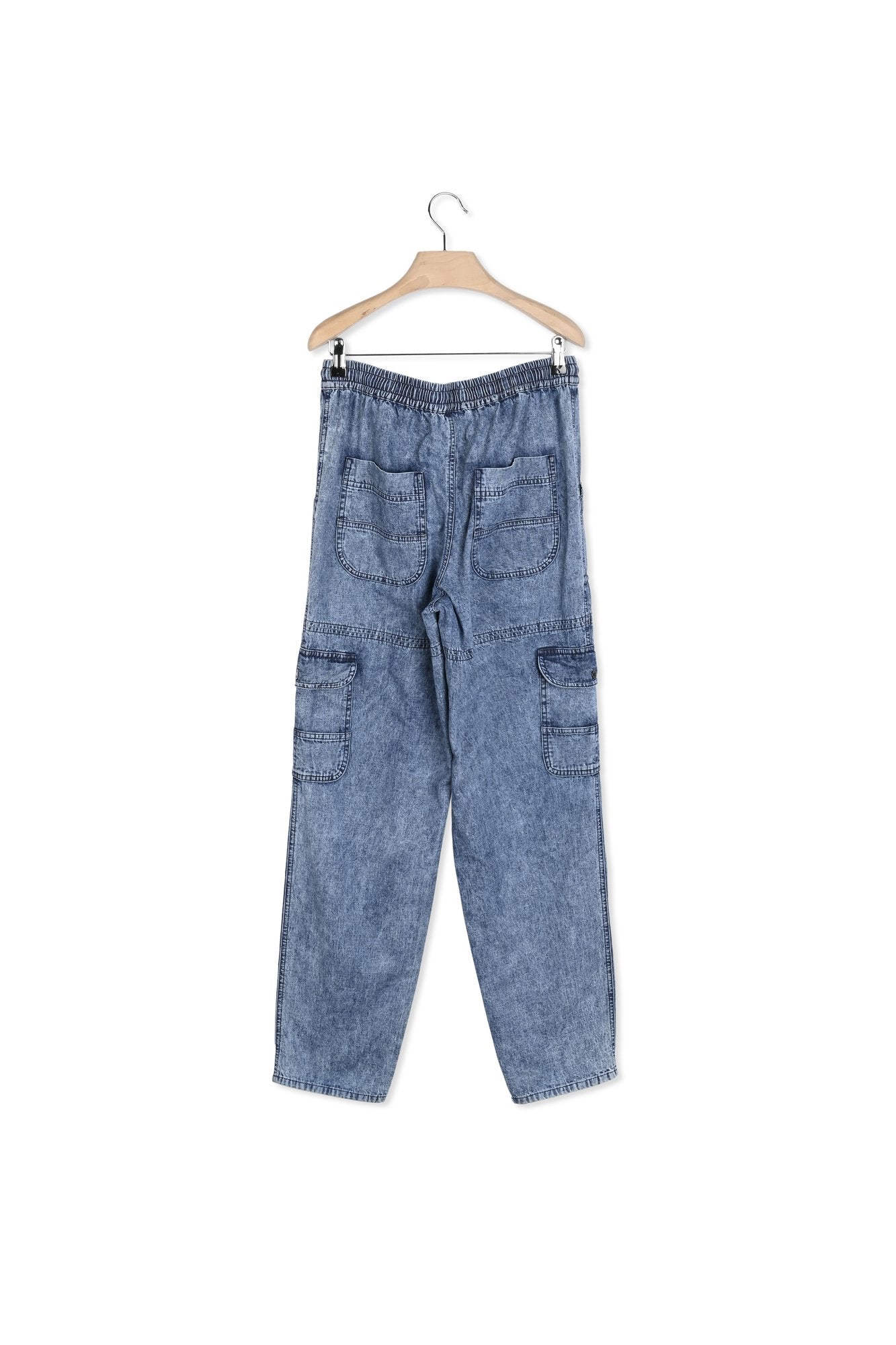 PANTALON EN CHAMBRAY VIAMAO Isabel Marant seconde vie