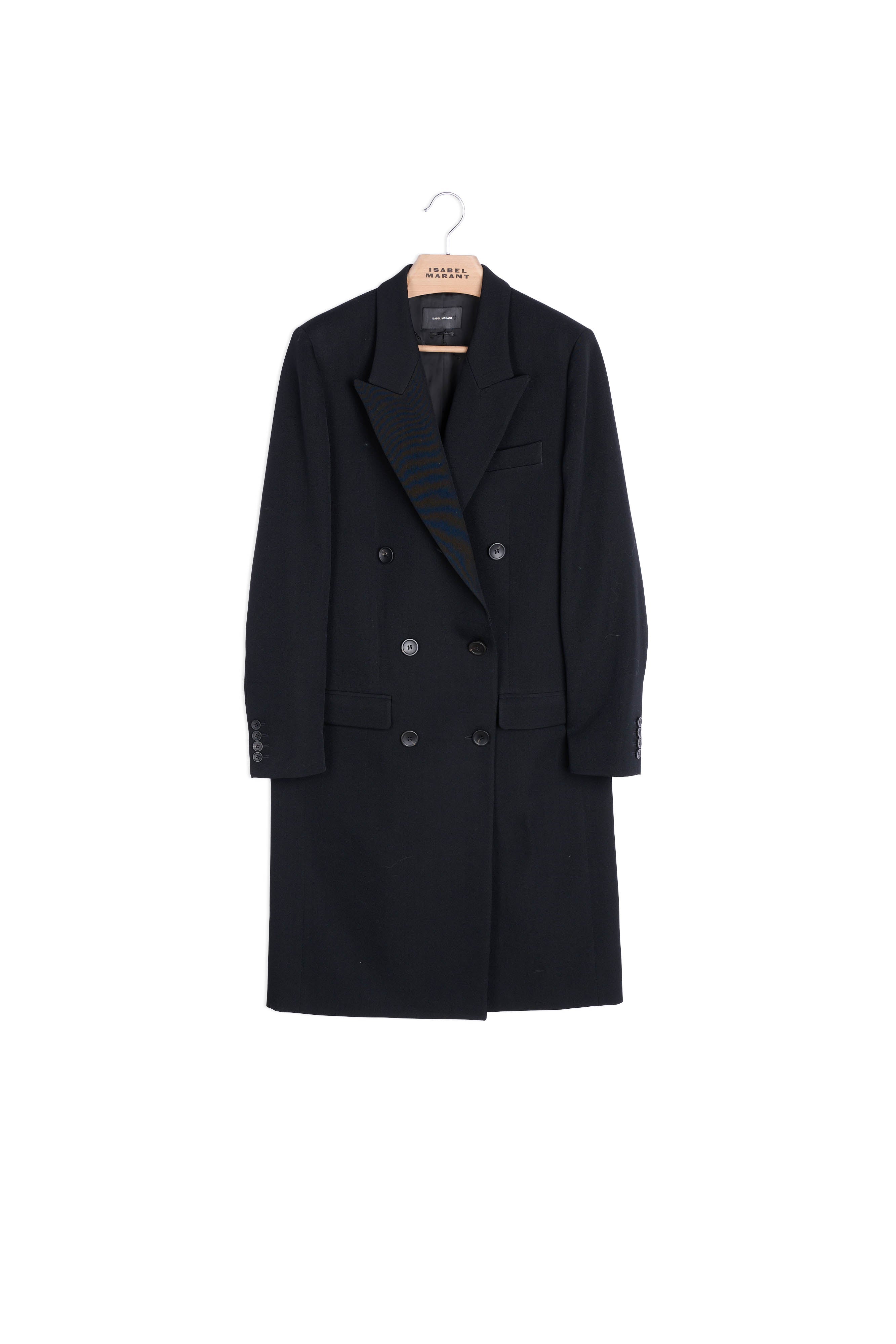 Manteau - Laine Vierge Faume - seconde main