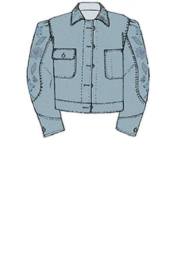 VESTE NORAL Isabel Marant seconde vie