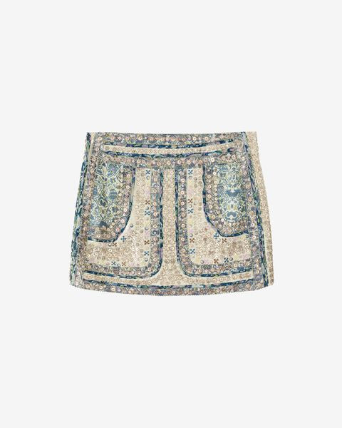 SKIRT  PRINTED ONEILA Faume - seconde main
