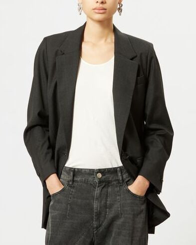 VESTE EN LAINE VIERGE KENZY Isabel Marant seconde vie