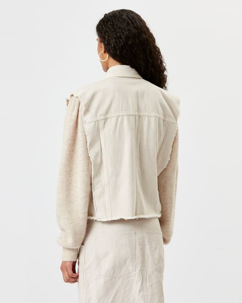 VESTE SANS MANCHES EN DENIM TYRA Isabel Marant seconde vie