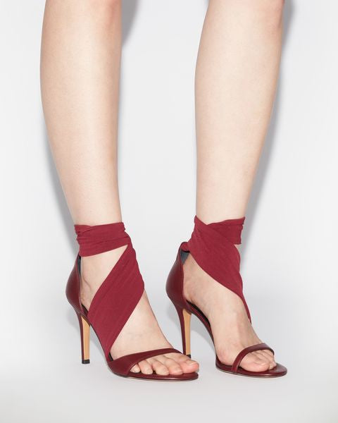 SANDALES EN CUIR DE VEAU ASKJA Isabel Marant seconde vie