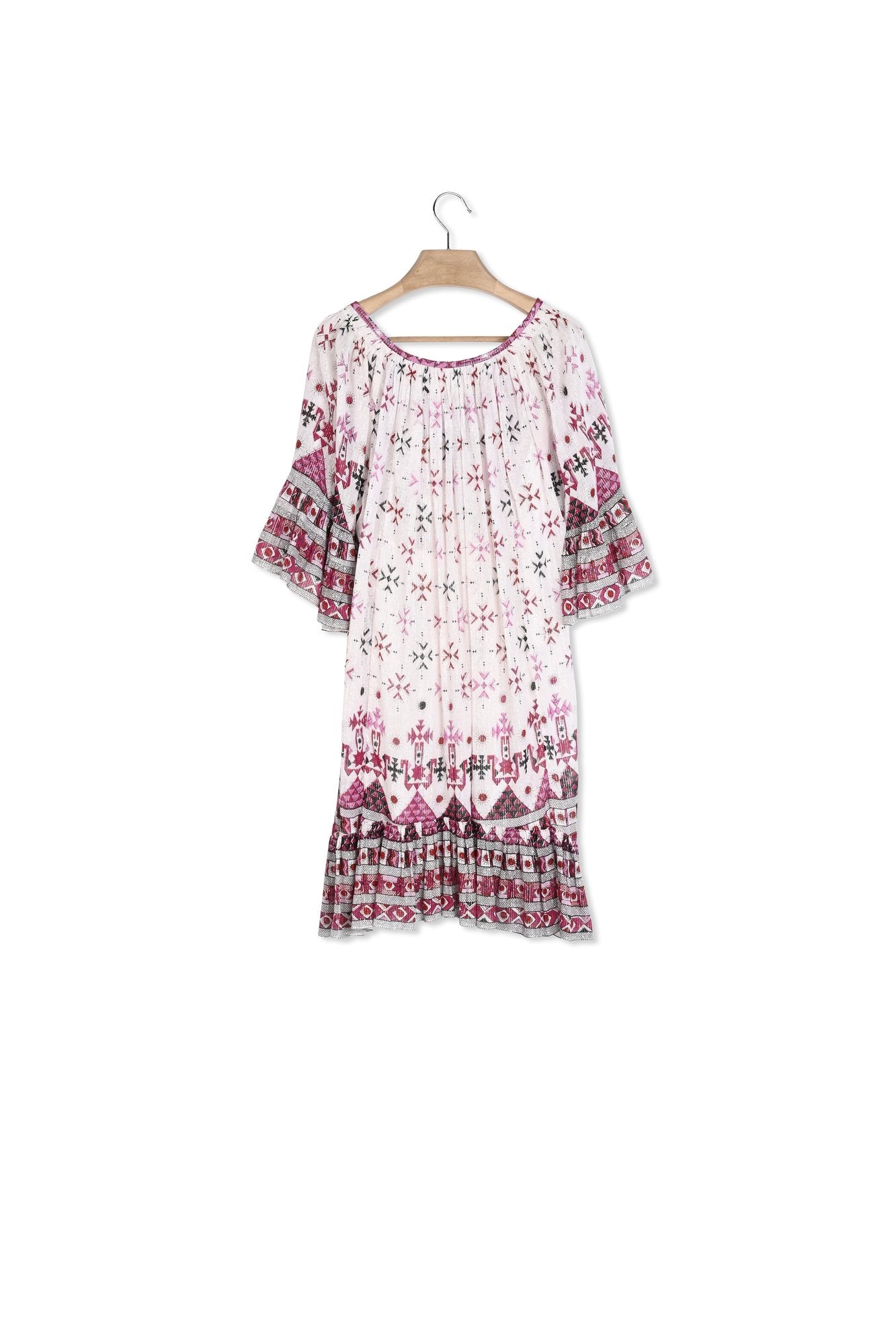 ROBE EN COTON ET LUREX LOANE Faume - seconde main