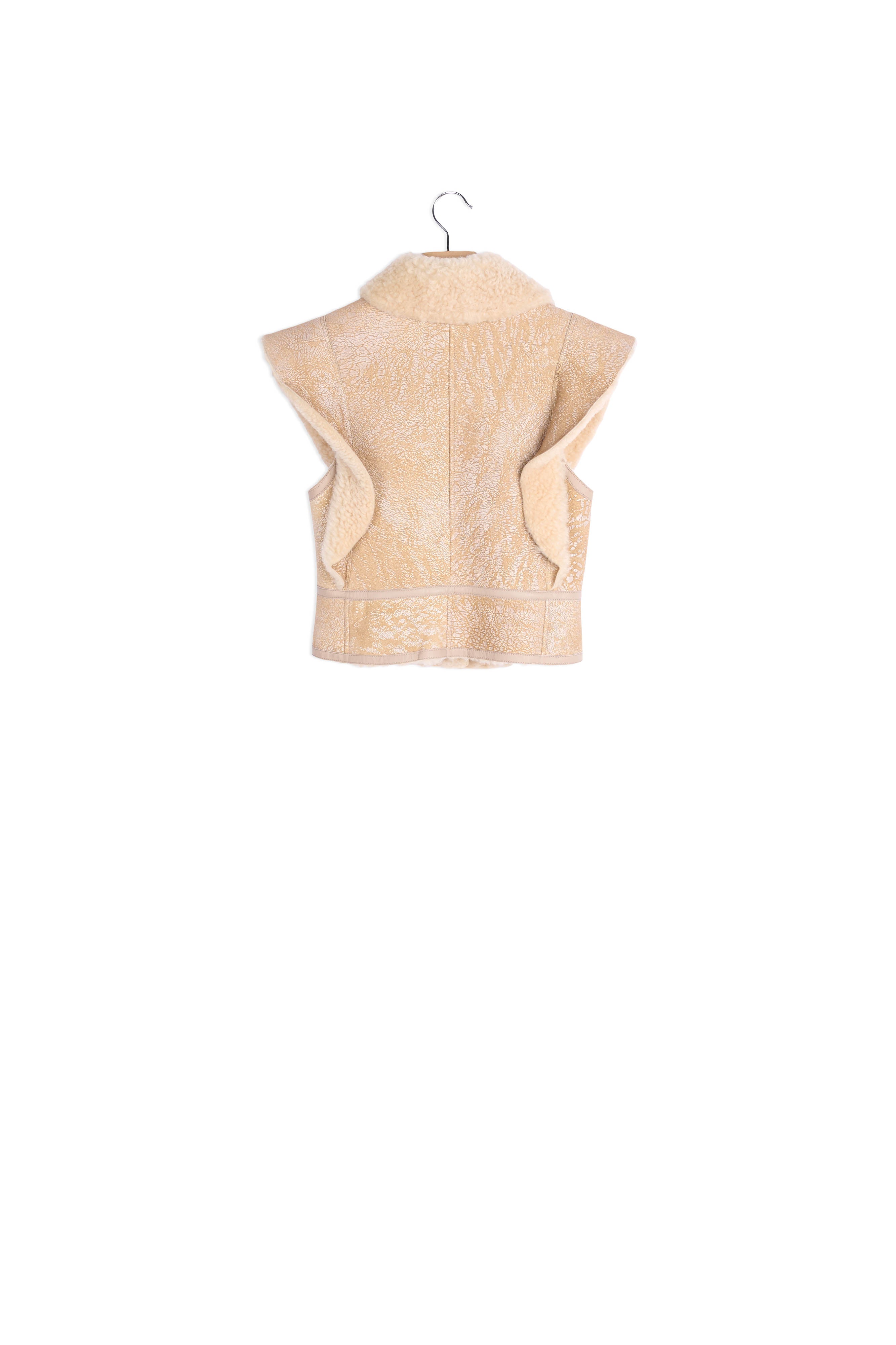 Veste en cuir Agneau Isabel Marant seconde vie