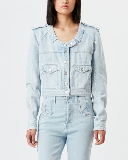 VESTE EN DENIM VALENE Isabel Marant seconde vie