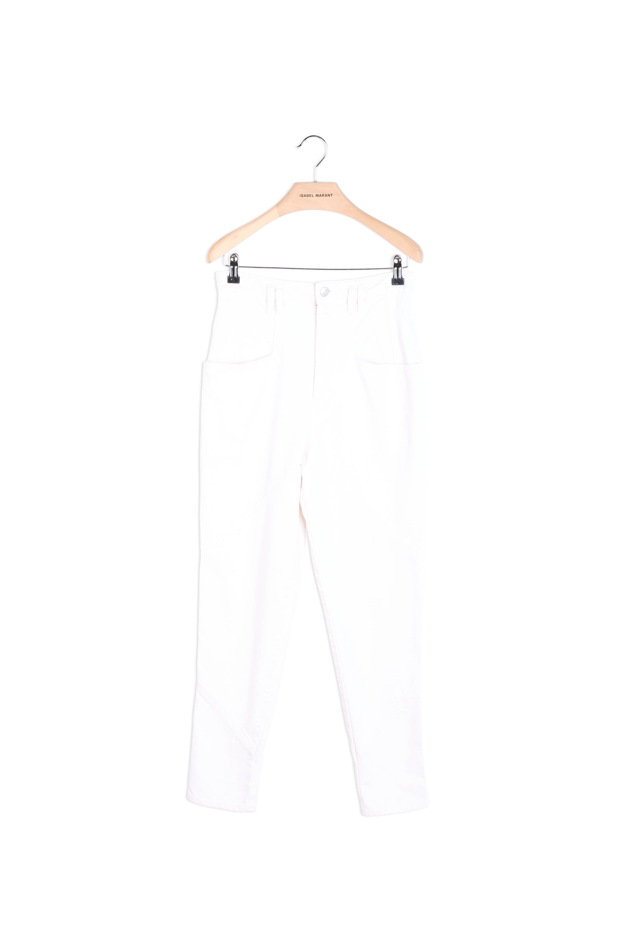 Pantalon droit en Coton Isabel Marant seconde vie