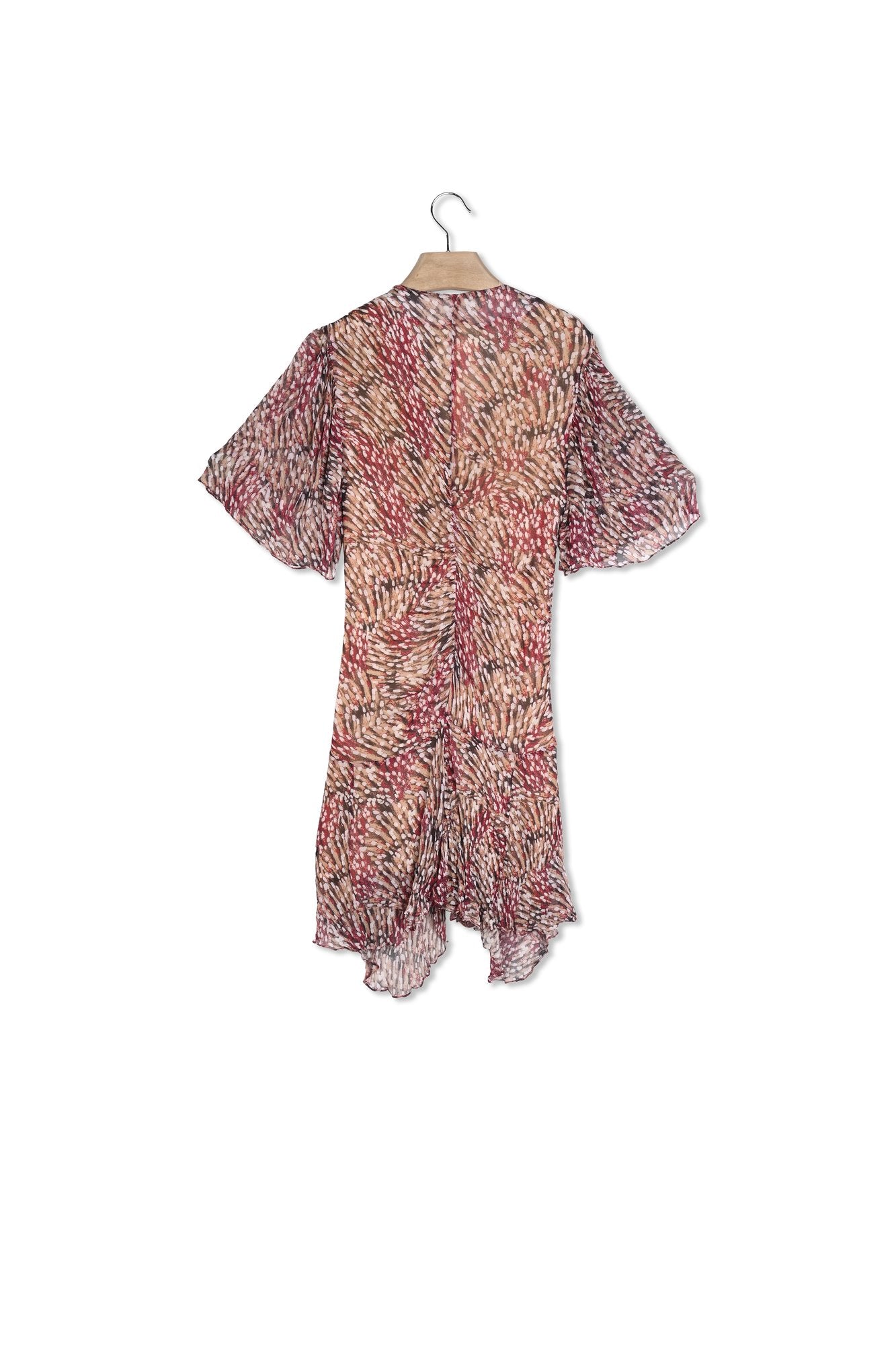 ROBE EN VISCOSE IMPRIMÉ VIVIENNE Faume - seconde main