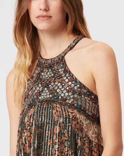 ROBE EN SOIE ORFRA Isabel Marant seconde vie