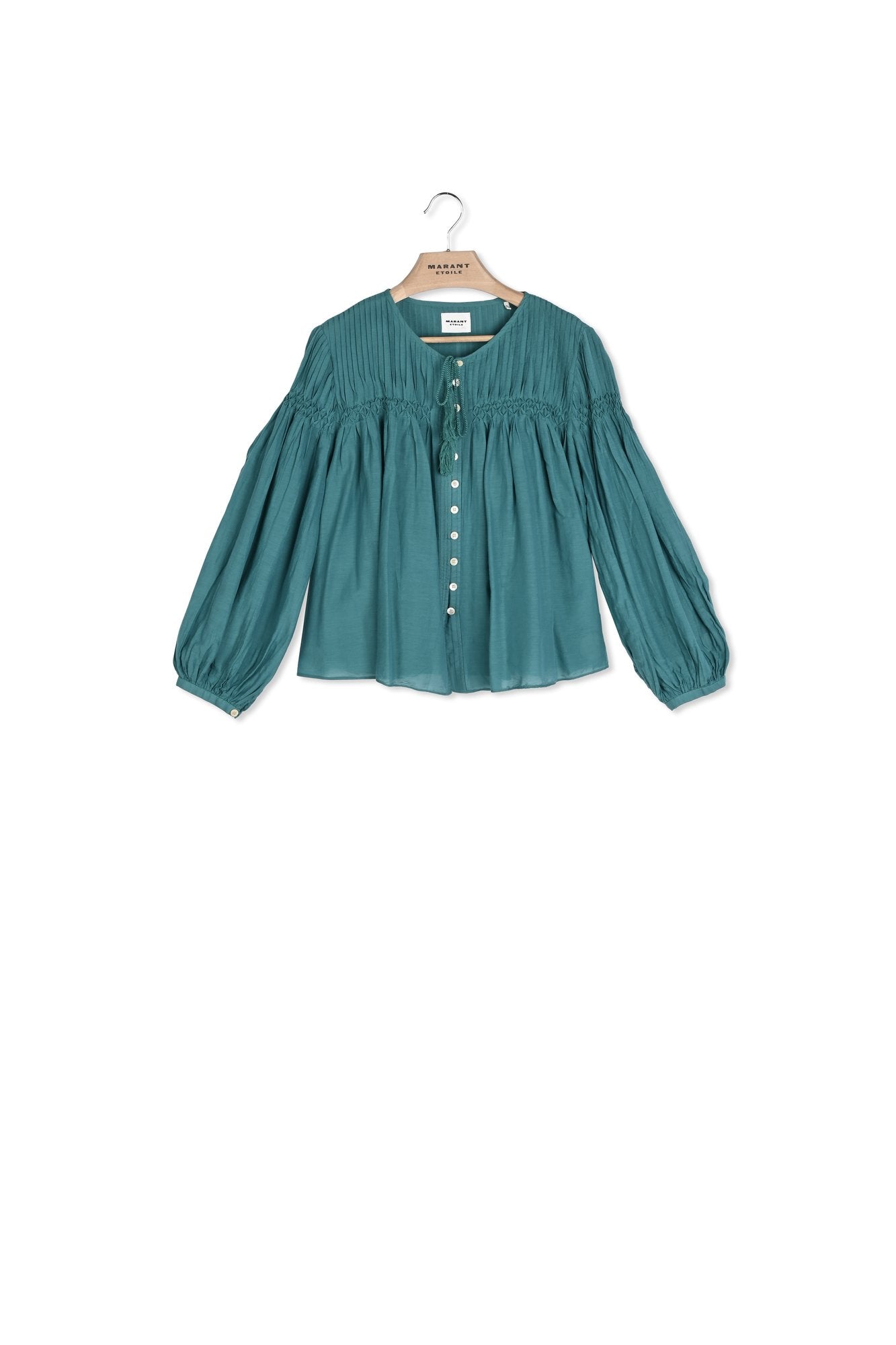 HAUT EN COTON UNI ABADI Faume - seconde main