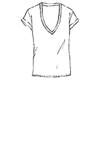 T-SHIRT ZANKOU Isabel Marant seconde vie