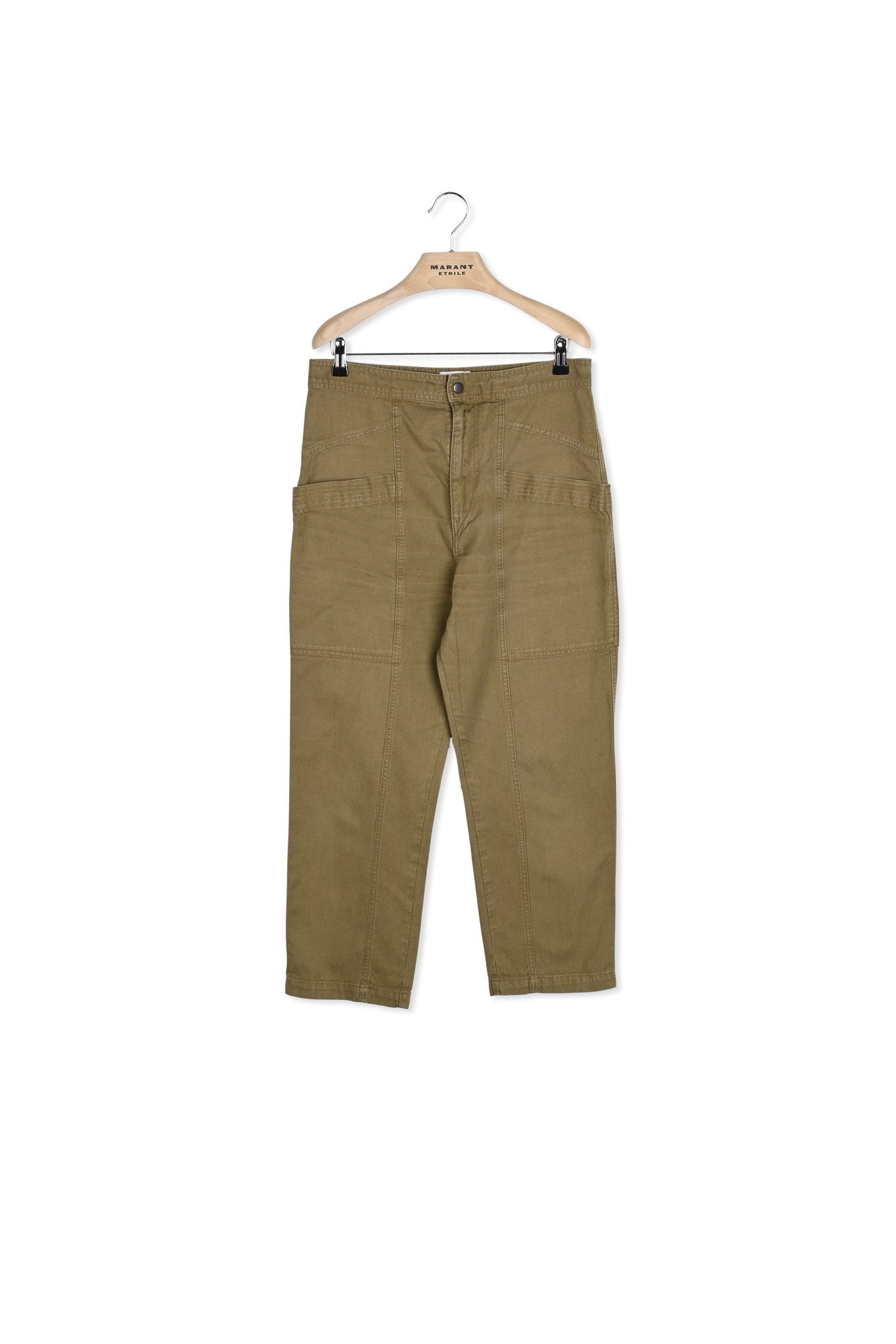 PANTALON EN COTON PANDORE Isabel Marant seconde vie