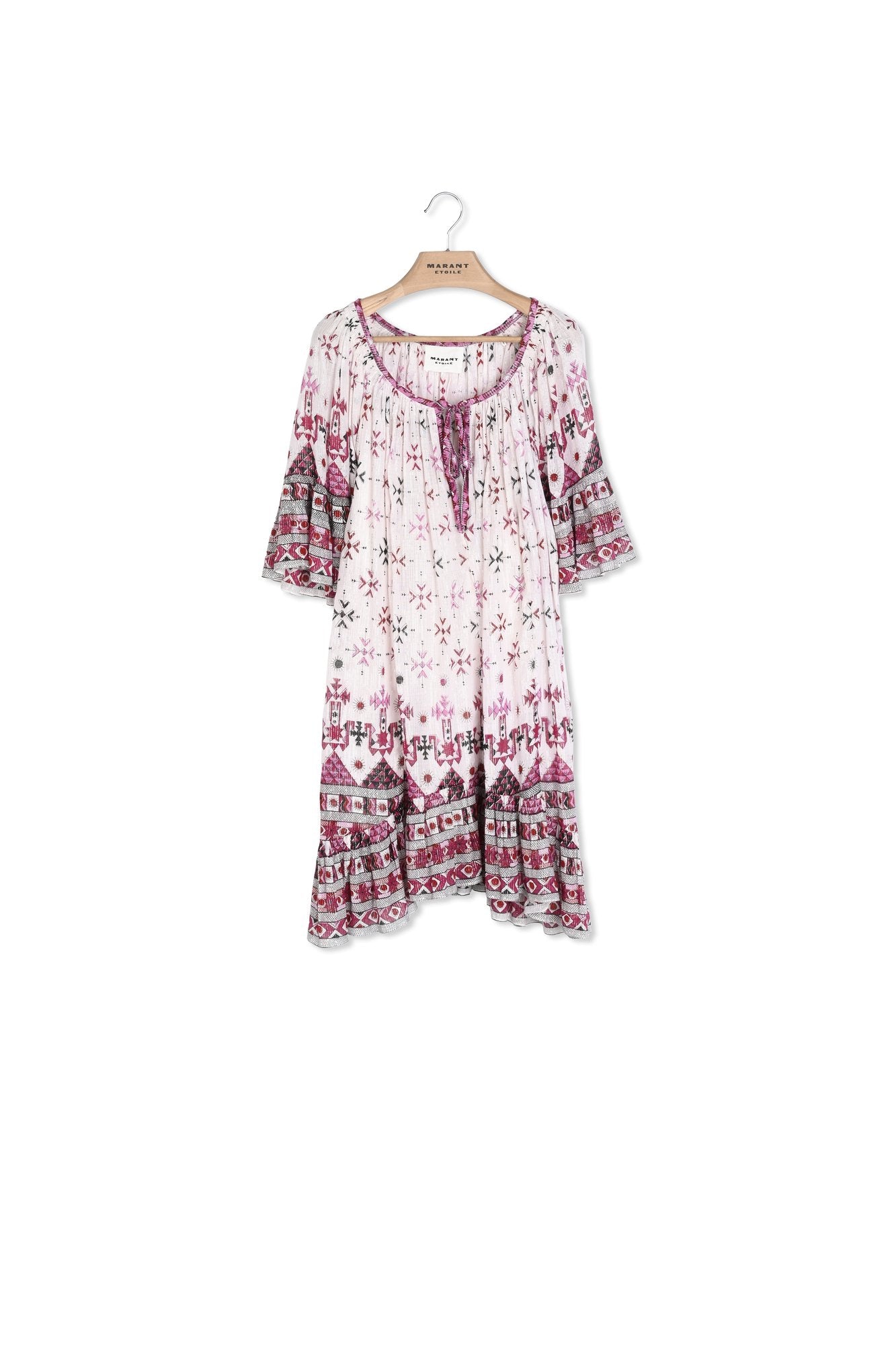 ROBE EN COTON ET LUREX LOANE Faume - seconde main