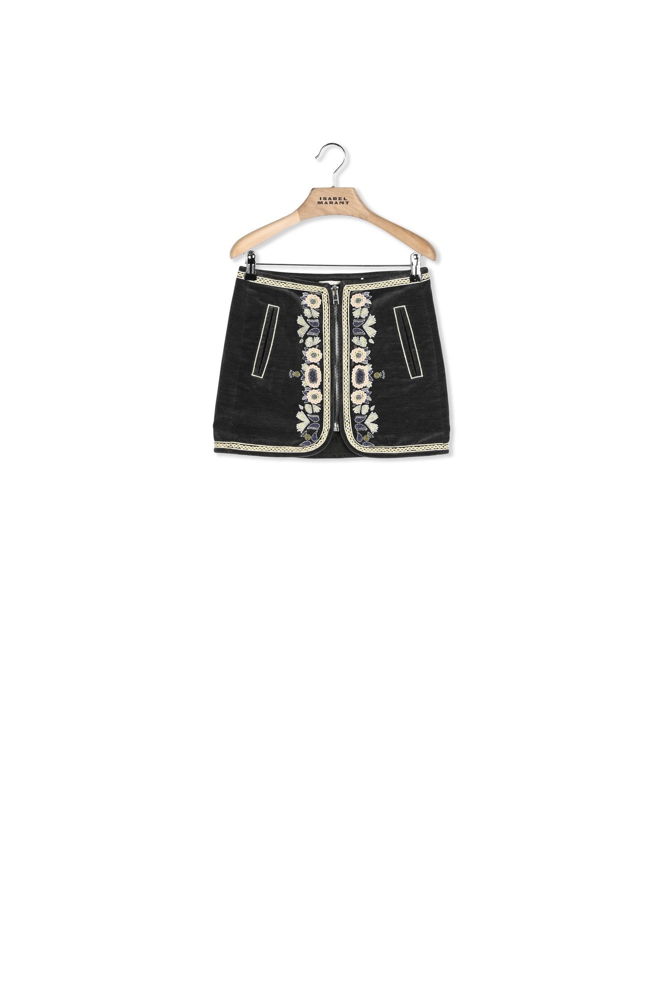 JUPE EN COTON BLANCA Isabel Marant seconde vie