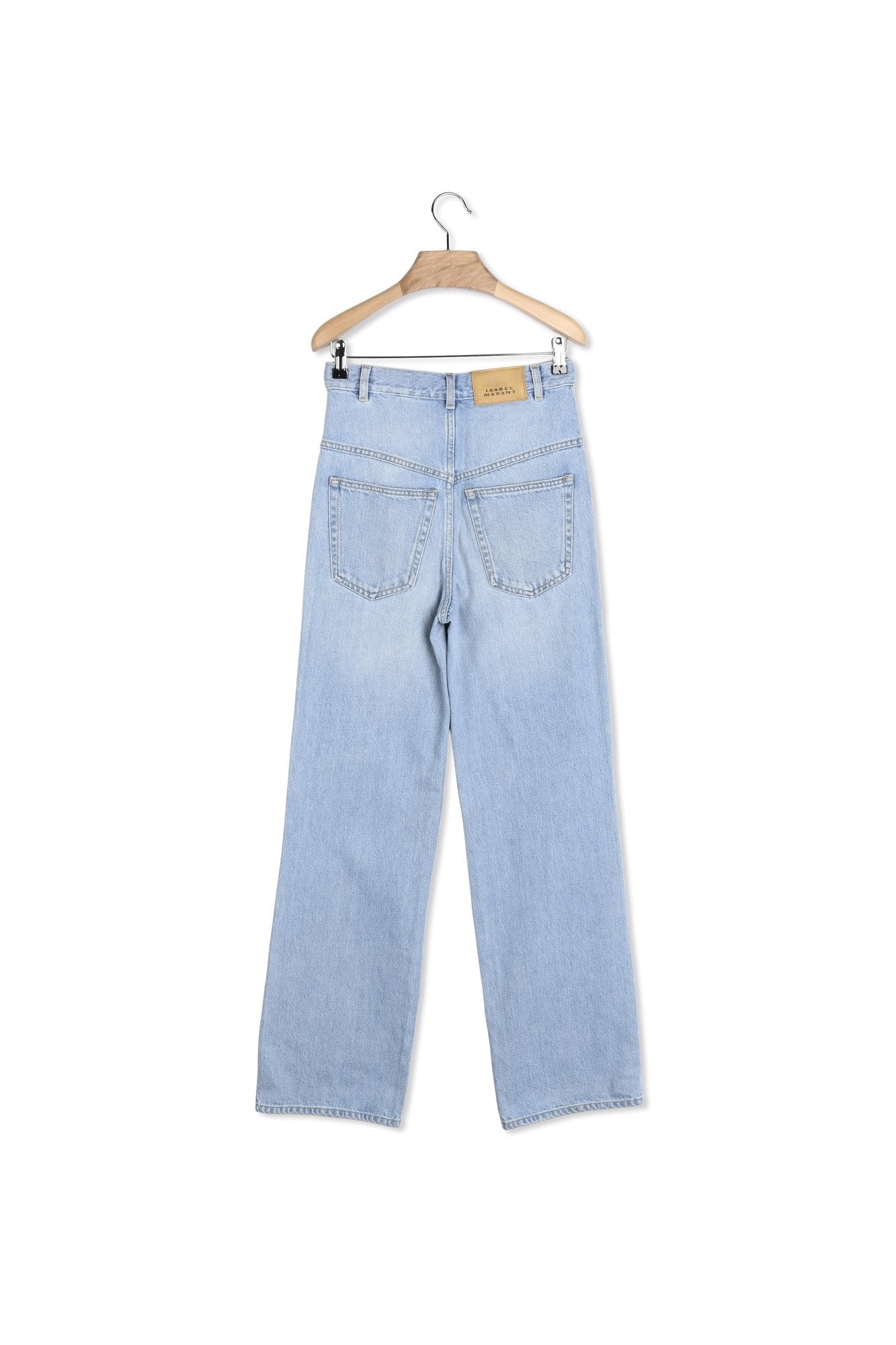 PANTALON EN DENIM DILESKOA Faume - seconde main