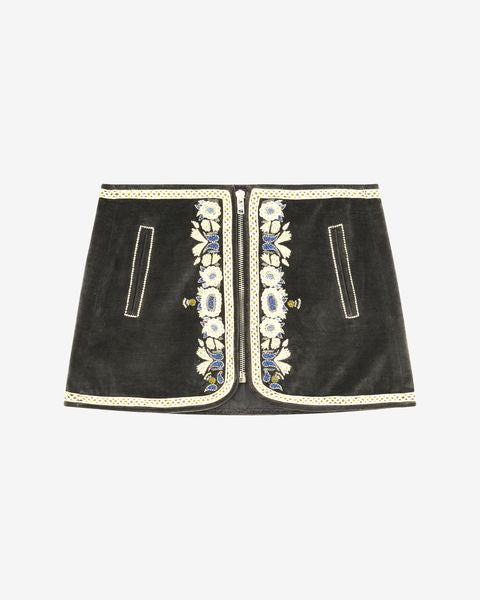 JUPE EN COTON BLANCA Isabel Marant seconde vie