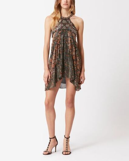 ROBE EN SOIE ORFRA Isabel Marant seconde vie