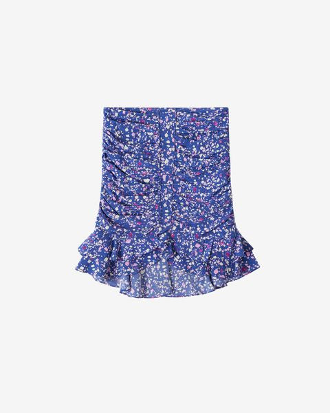 JUPE COURTE EN SOIE MILENDI Isabel Marant seconde vie