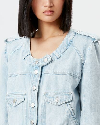 VESTE EN DENIM VALENE Isabel Marant seconde vie