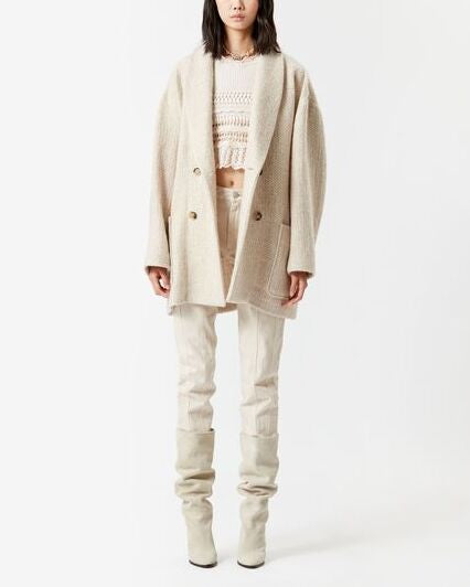 MANTEAU EN LAINE JOANINA Faume - seconde main