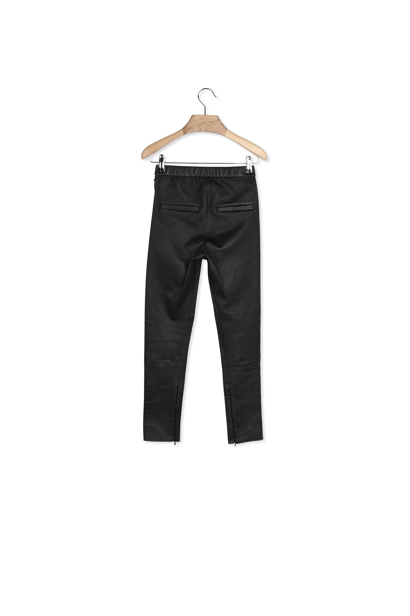 PANTALON EN CUIR D'AGNEAU CYNTHIA Isabel Marant seconde vie