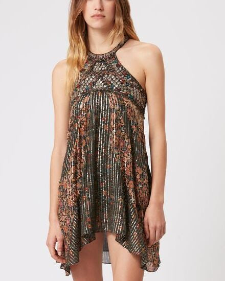 ROBE EN SOIE ORFRA Isabel Marant seconde vie