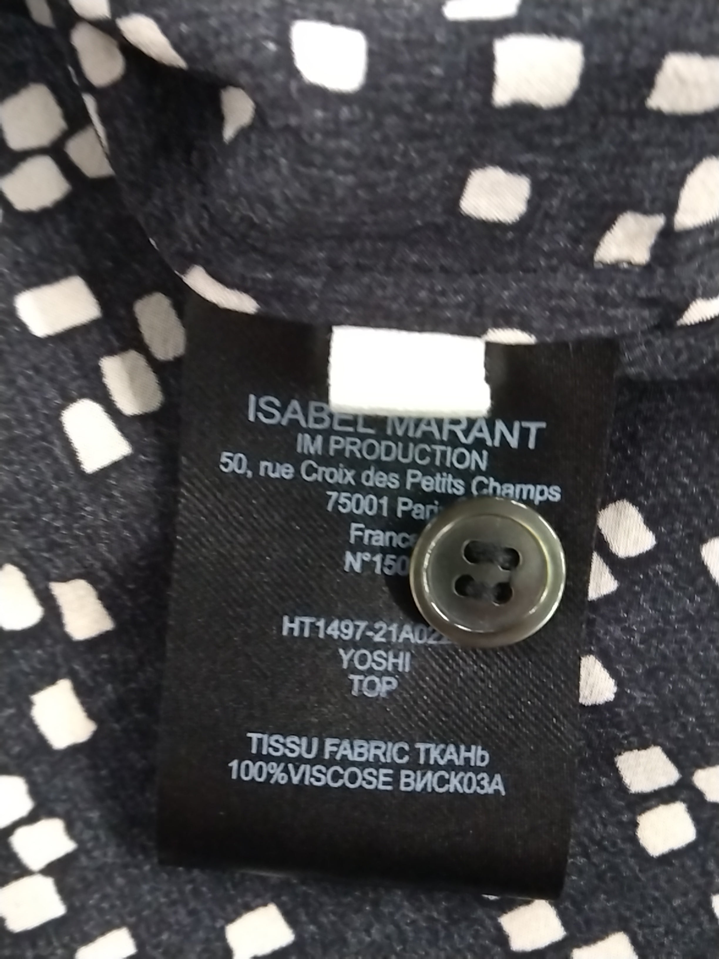 Haut / Top - Viscose Isabel Marant seconde vie