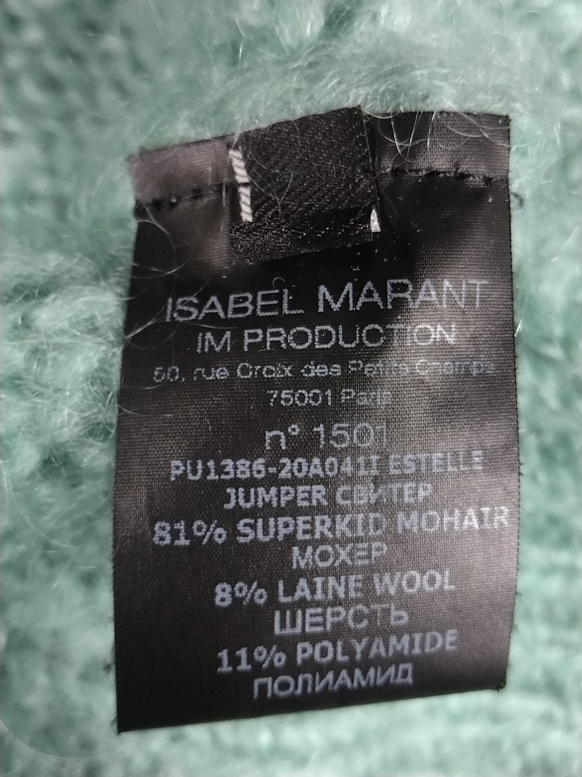 Pull en mohair Estelle Isabel Marant seconde vie