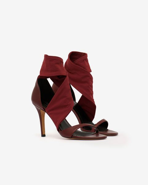 SANDALES EN CUIR DE VEAU ASKJA Isabel Marant seconde vie