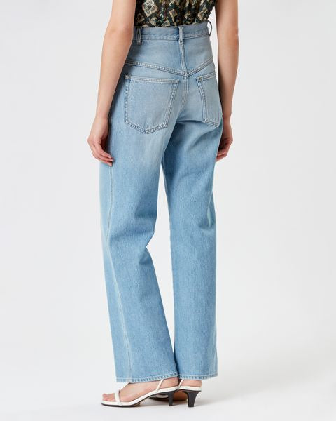 PANTALON EN DENIM DILESKOA Faume - seconde main