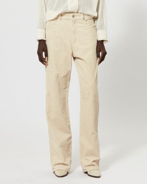 PANTALON EN COTON RWAN Faume - seconde main