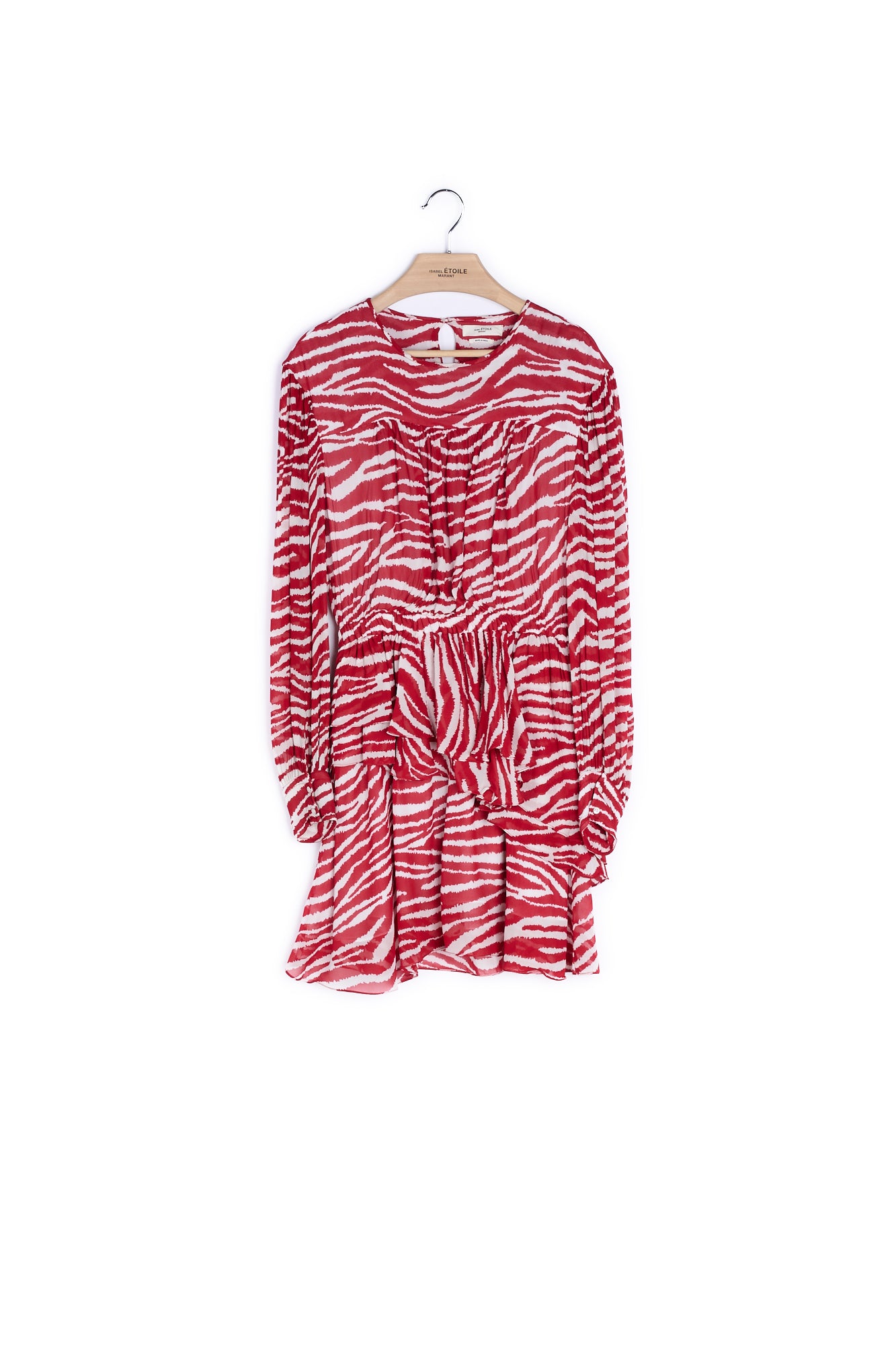 Robe midi col rond manches longues - 36 Isabel Marant seconde vie