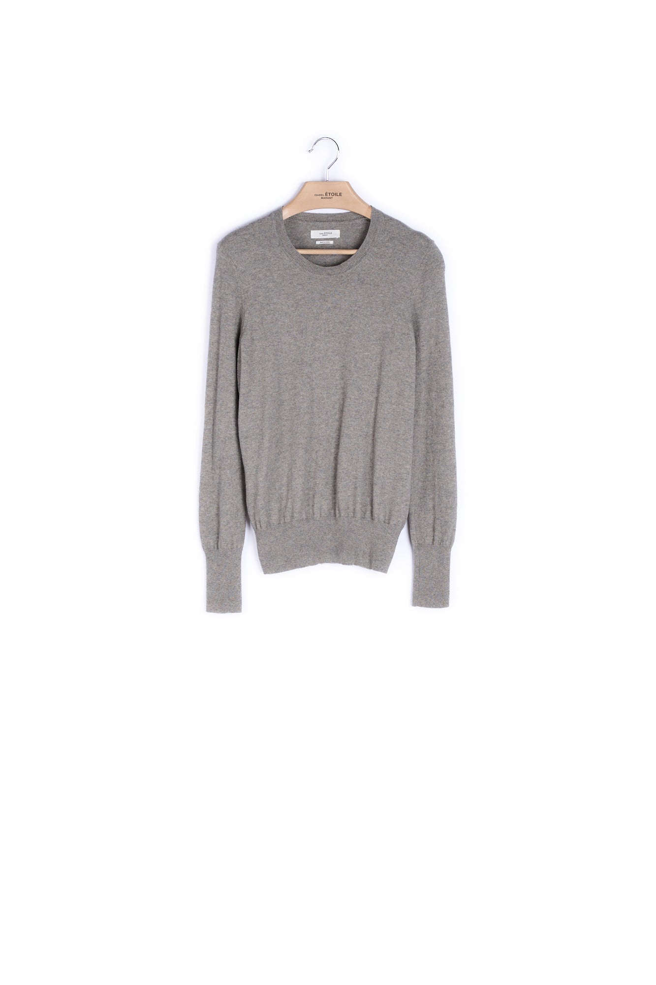 Pull col rond manches longues Coton et Laine - 36 Isabel Marant seconde vie