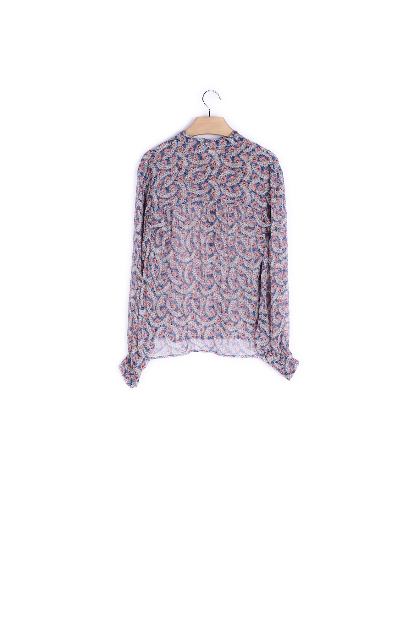 Blouse Imprimée Manches Longues Soie Isabel Marant seconde vie