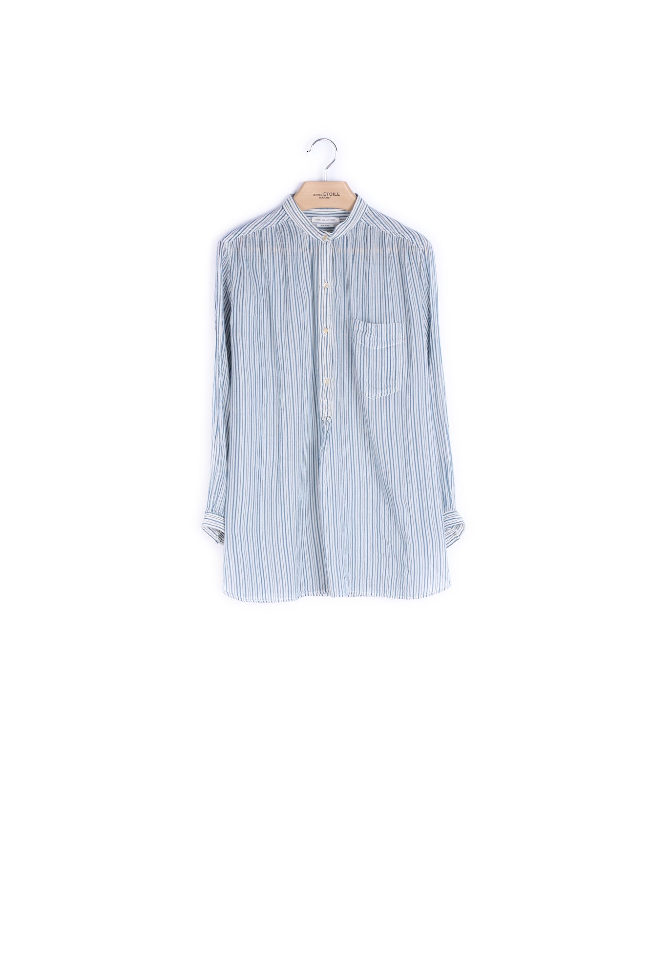 Chemise col serré manches courtes - 36 Isabel Marant seconde vie