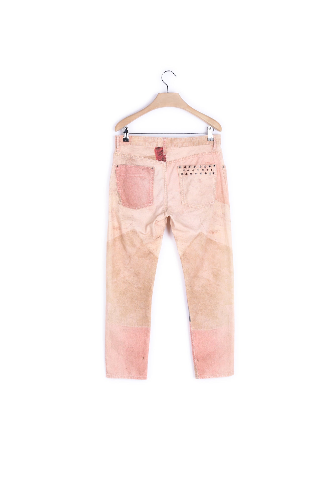Jean Patchwork Coupe Droite Isabel Marant seconde vie