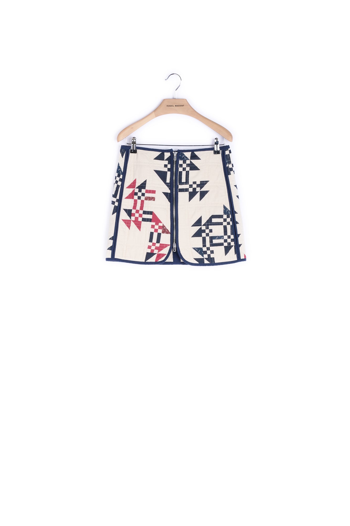 Jupe Courte Zippé Coton Isabel Marant seconde vie