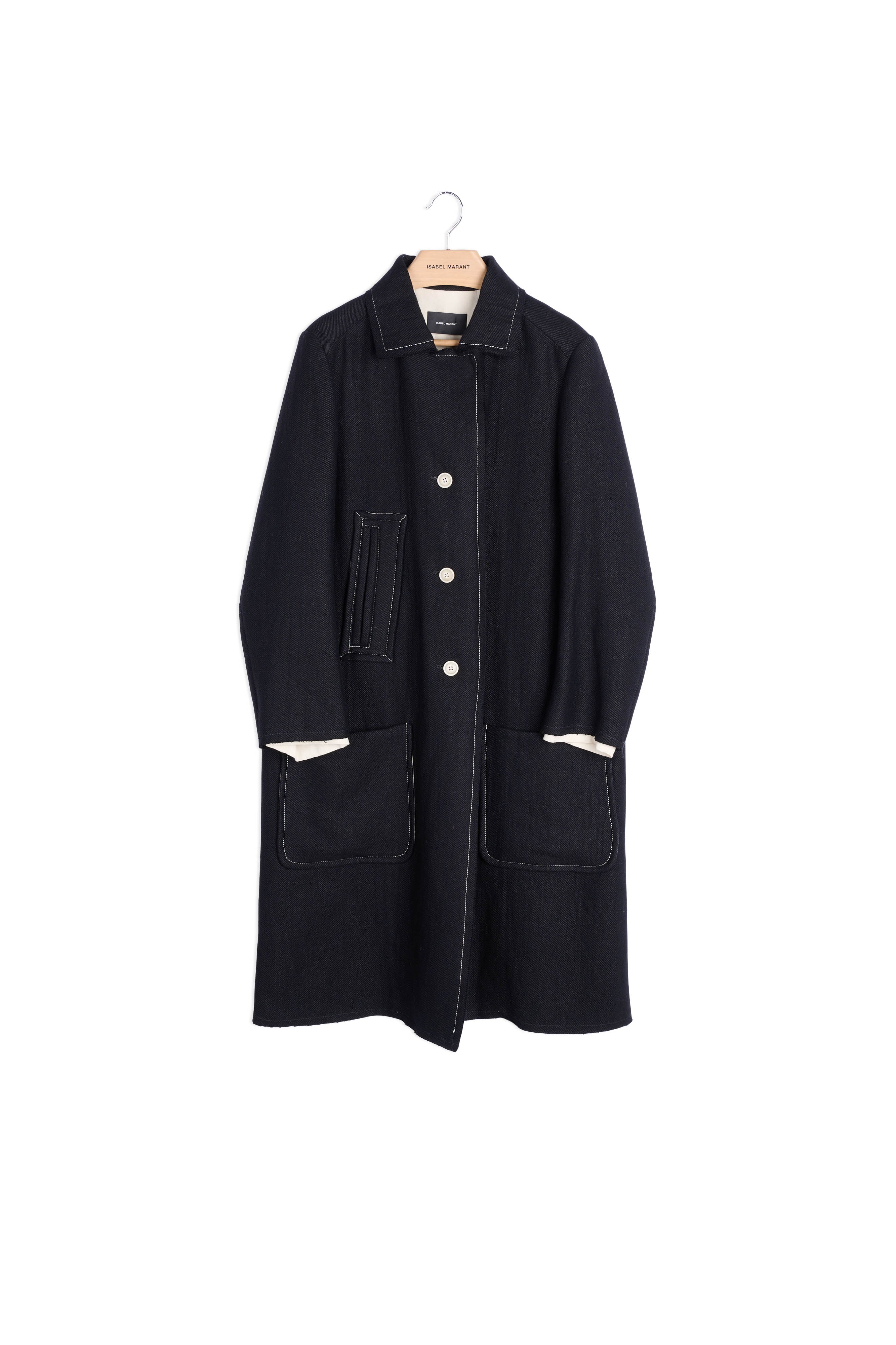 Manteau en Laine Vierge Isabel Marant seconde vie