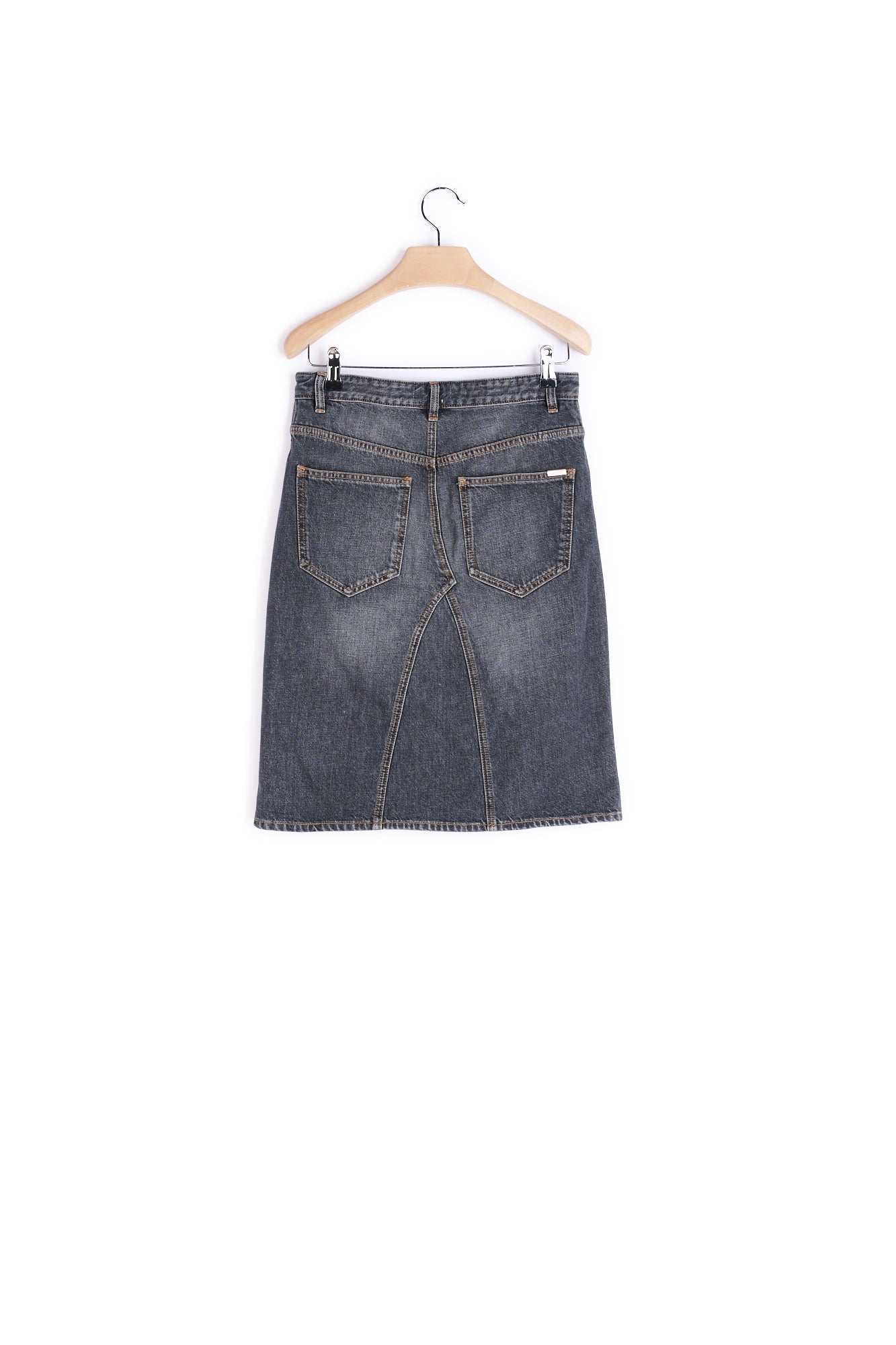Jupe Jean Coton Isabel Marant seconde vie