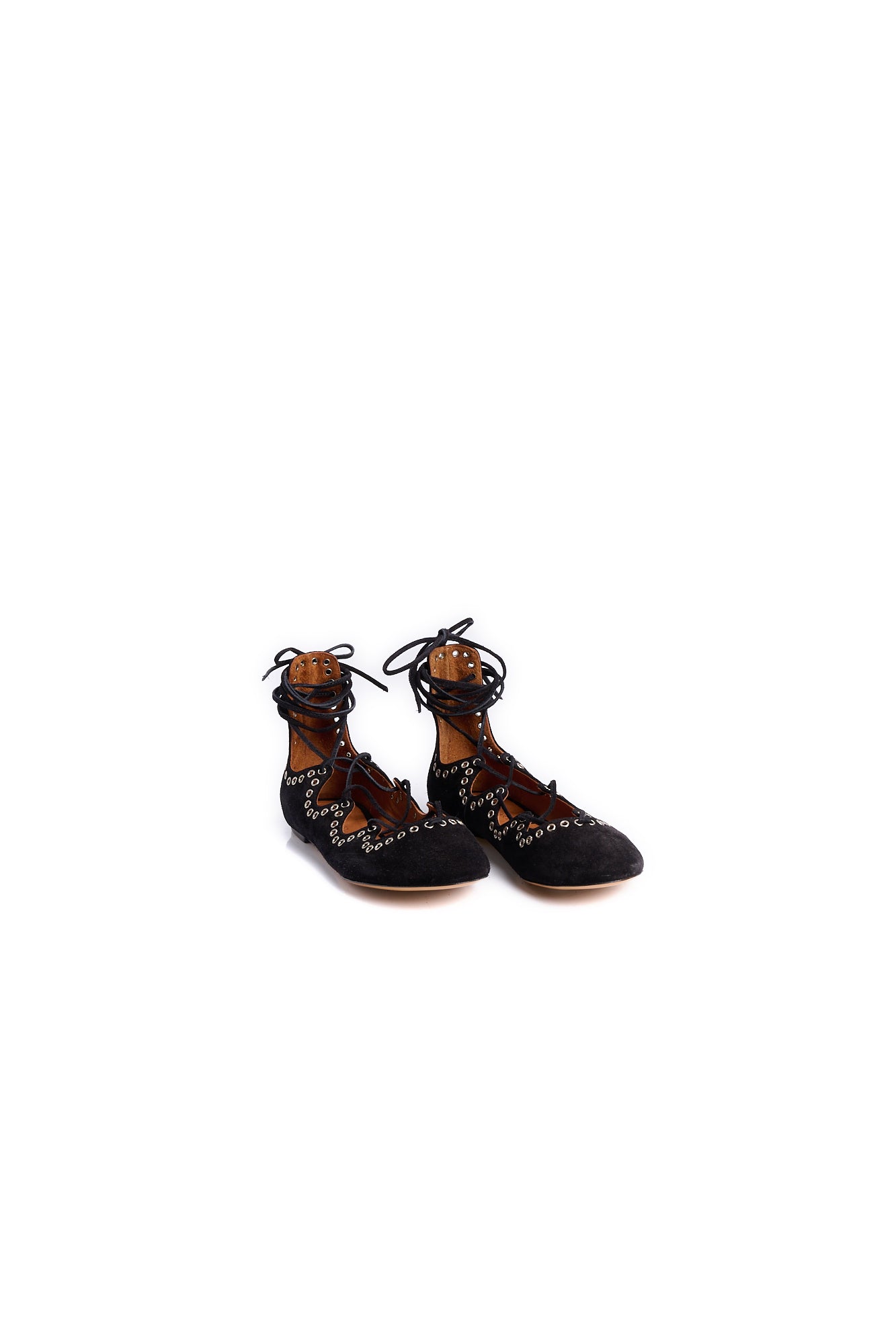 Ballerines - Cuir clouté Isabel Marant seconde vie