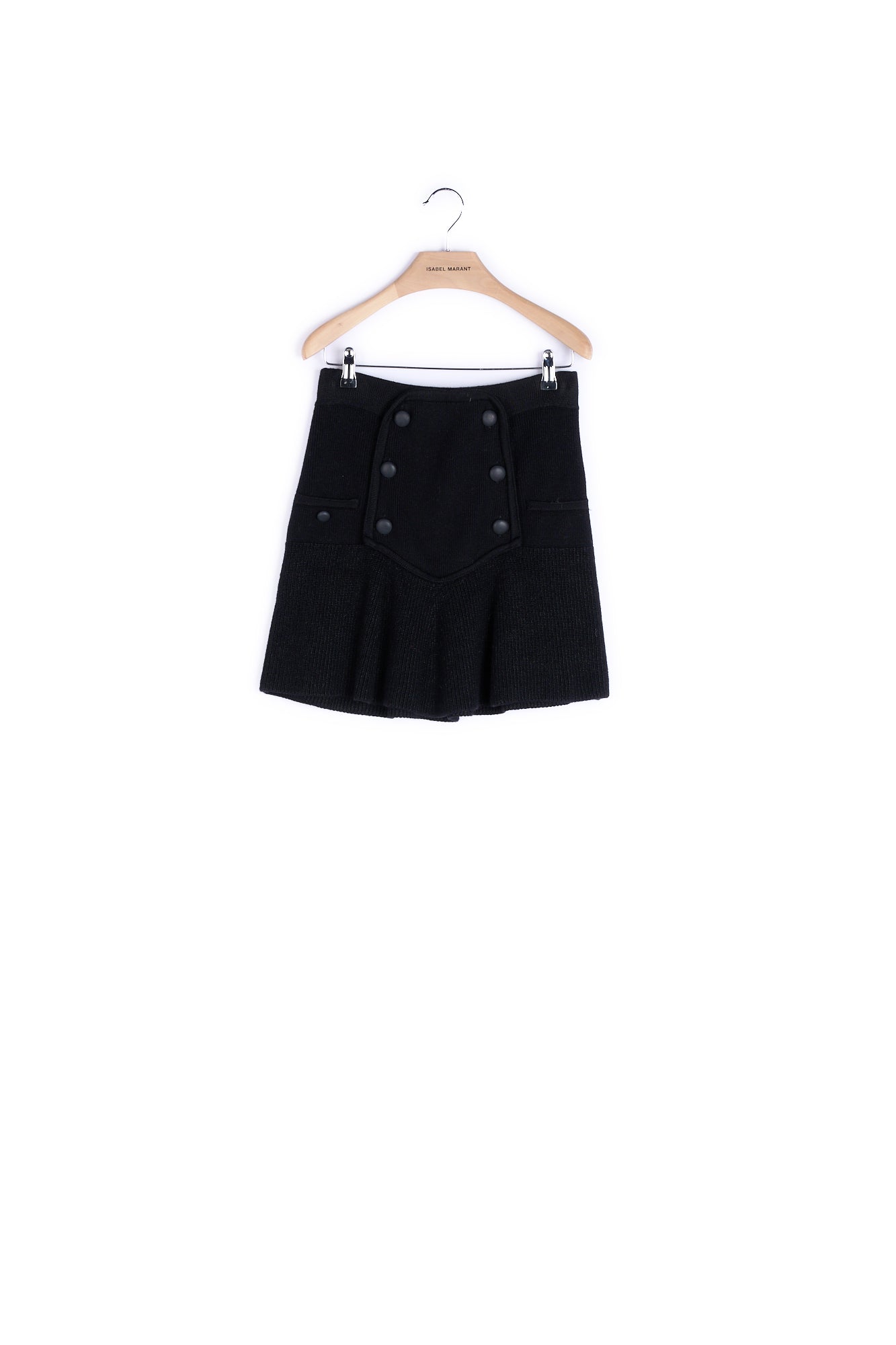Jupe Courte Laine Fine Isabel Marant seconde vie