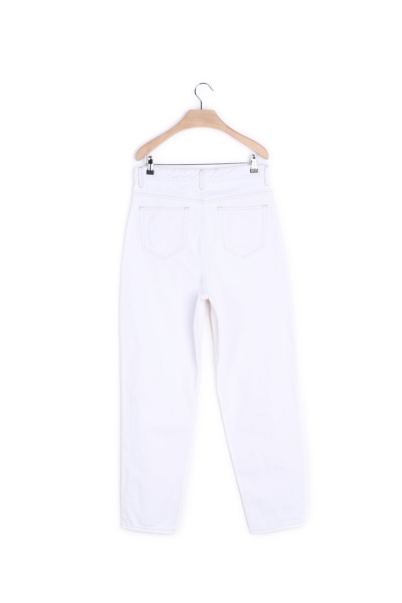 Jean En Coton Blanc Isabel Marant seconde vie