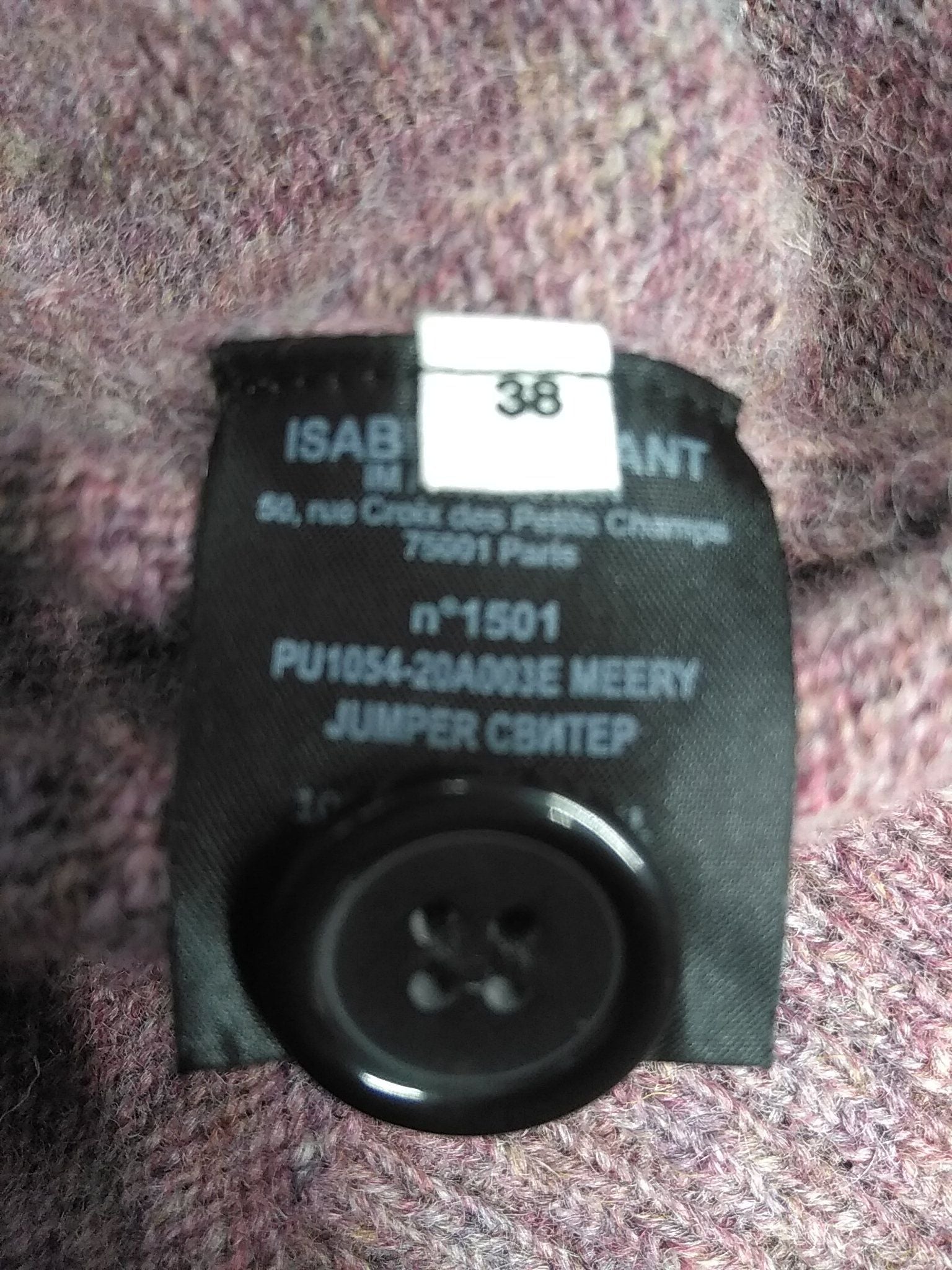 Pull - 38 Isabel Marant seconde vie