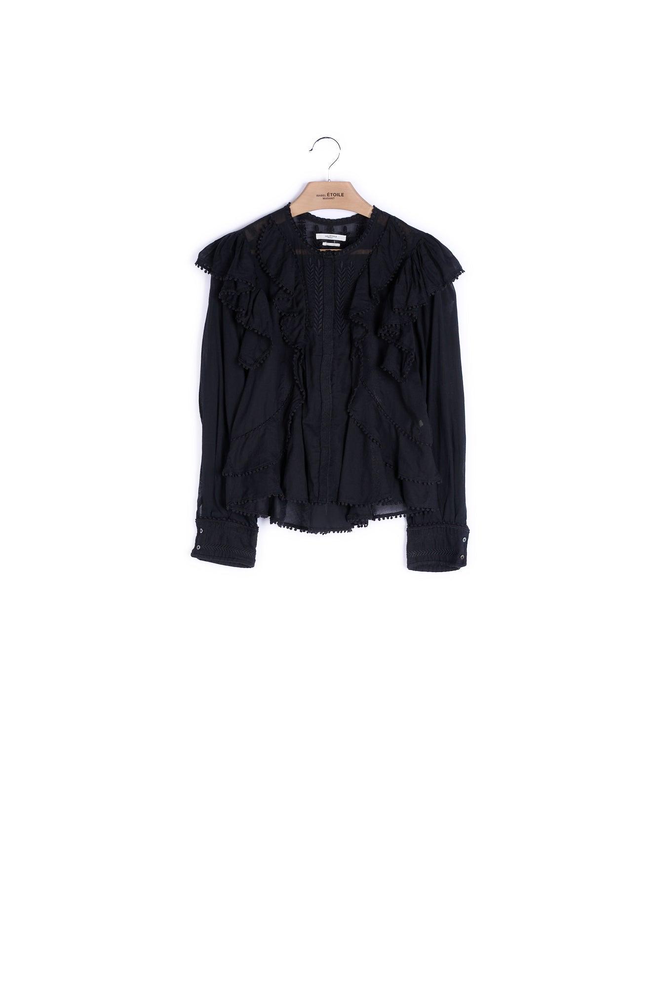 Chemise Manches Longues En Coton Isabel Marant seconde vie